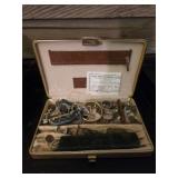 Jewelry box full of misc coins and jewelry