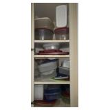 Large Kitchen Lot Full of Plastic Containers