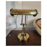 Small vintage metal desk lamp