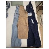 Lot of OshKosh Carhartt & Big Smith Jean Overalls