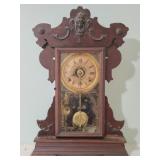 Vintage Wood Carved Seth Thomas Decorative Clock