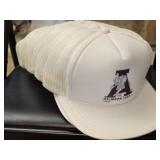 Lot of 10 Alabama Crimson Tide White Hats