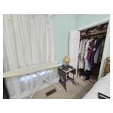 ENTIRE Contents of Closets Ironing Board Table