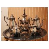 Vintage Sheridan Silverplate Service Set