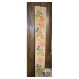 Vintage Beautiful Floral Tapestry Runner