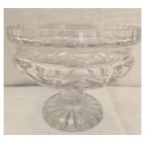 Heavy Footed glass bowl