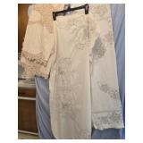 Lot of 3 vintage table cloths