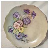 Hand Painted Gaby Capp 1970 Decorative Plate