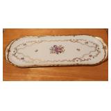 Fine Bone China Large Oblong Serving Bowl