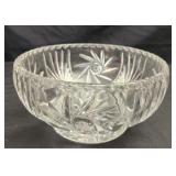 Small crystal candy dish