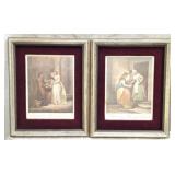 Framed Pair of Cries of London Prints