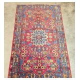 Fantastic Very Clean Antique Wool Area Rug