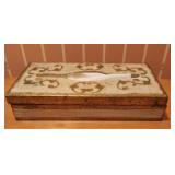 Vintage Wooden  Tissue Box