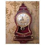 Stunning Chronex Floral Decorative Clock & Shelf