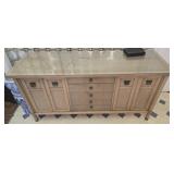 Beautiful glass top server