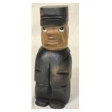 Wood Carved France Made Pepper Grinder