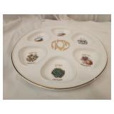 Passover plate made in Israel