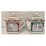 Staffordshire Sadler collectible teapots