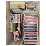 Estate lot of playing cards