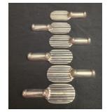 6 Christofle silver-plated knife rest