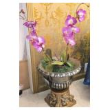 Decorative Faux Floral Vase