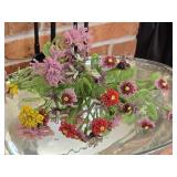 Vintage Handmade Beaded Flowers