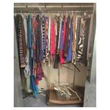 Closet lot of L/XL ladies clothing and hangers