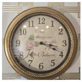 Plastic clock