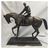 Bronze statue 