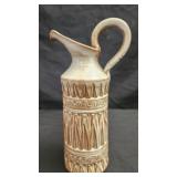 Unique vintage pottery vase
