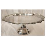 Sheridan silver plated cake stand