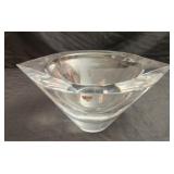 Orrefors marked crystal decorative bowl