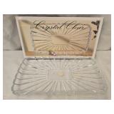 Crystal Clear 15" Oblong tray