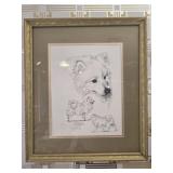 21/100 Lynn St Clair Stubbs signed print