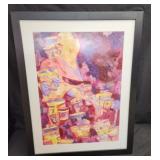 Fantastic Decopauge Original Painting