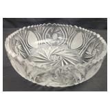 Decorative Bohemian crystal star bowl