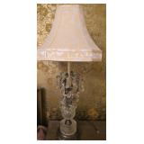 Beautiful crystal lamp