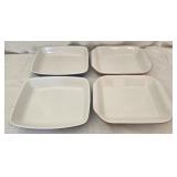 Lot of 4 baking dishes