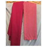 Lot of 2 vintage tablecloths