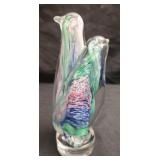Beautiful art glass penguins