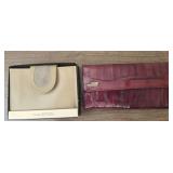 Lot of 2 luxury wallets
