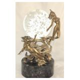 Passions of the Future Crystal Ball Brass Stand
