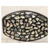 Genuine Pacific Ocean Abalone Shell Resin Platter
