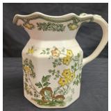 Masons ironstone manchu decorative pitcher