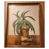 Marilyn Morris Pastel Aloe Vera Plant