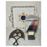 Chanukah Candles Star of David Jewish Items