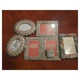 Estate lot of photo frames