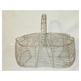 Metal Woven Basket with Lids