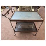 Vintage Hotray warming tray cart