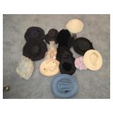 Estate lot of ladies dress hats